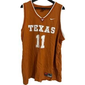 Texas Longhorns Nike College Basketball Jersey Men's Size XL